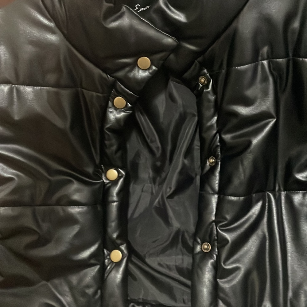 Black Jacket Slightly Cropped - image 4